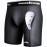 COOLOMG Men Sliding Shorts with Protective Cup Baseball Football MMA Lacrosse Hockey Black XL