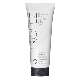 St.Tropez Gradual Tan Firming Lotion, Medium to Dark Sun Kissed Glow Self Tan Moisturizer, with Hyaluronic acid and antioxidants, Streak-Free, Vegan, Natural & Cruelty-Free, 6.7 FL OZ
