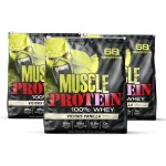 COLOSSAL LABS Muscle Whey Protein Flavored Protein Powder, 25,000mg Amino Acids/Serving, Cold Filtered(Packaging May Vary) (15 Pound (Pack of 3), Vanilla)