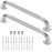 2 Pack 24 Inch Grab Bars for Bathtubs and Showers, Anti Slip Shower Grab Bars Stainless Steel Shower Handle Toilet Handicap Elderly Senior Assist Bathroom Saft Handle