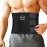 VIMUSFUN Waist Trainer for Women Weight Loss Stomach Wraps, Men Sweat Band Belt Trimmer Black