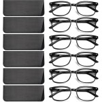 NOVIVON 6 Pack Reading Glasses for Women, Reading glasses men, Blue Light Blocking Readers, Computer eye glasses, Cheaters