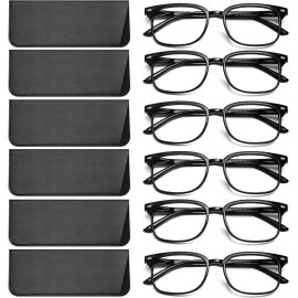 NOVIVON 6 Pack Reading Glasses for Women, Reading glasses men, Blue Light Blocking Readers, Computer eye glasses, Cheaters