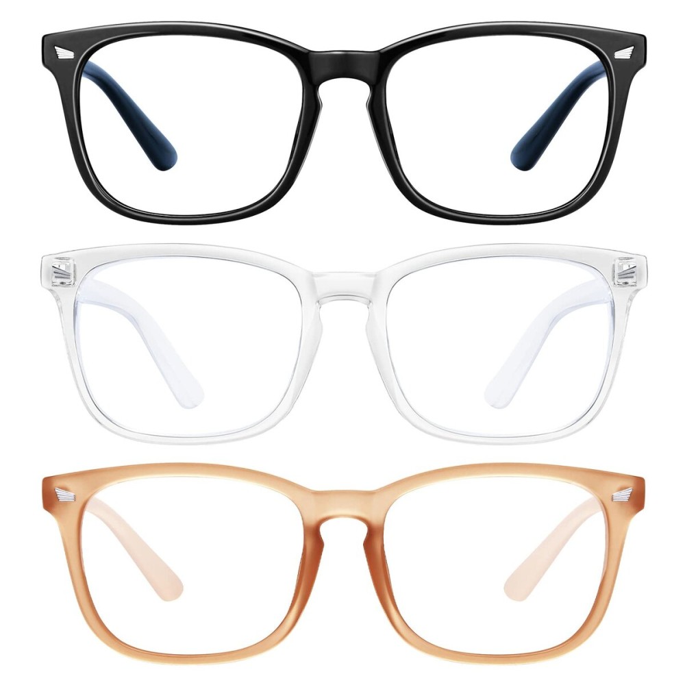 hunsquer Blue Light Glasses for Woman/Men Computer Blue Light Glasses