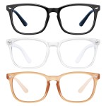 hunsquer Blue Light Glasses for Woman/Men Computer Blue Light Glasses