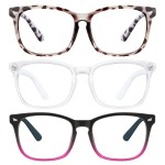 hunsquer Blue Light Glasses for Woman/Men Computer Blue Light Glasses