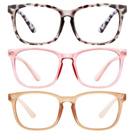 hunsquer Blue Light Glasses for Woman/Men Computer Blue Light Glasses