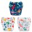 Babygoal Baby Swim Diapers 3 Pack for 0-8 Months Infant Girls and Boys, Reusable Adjustable Washable for Swimming Lessons-Dinosaurs