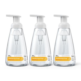 Clean Revolution Ready to Use Foaming Hand Soap | Three Pack | Jumbo 15oz Bottles | Gentle, Moisturizing & Eco-Friendly | Real Essential Oils | Dreamy Citrus, 15 Fl Oz (Pack of 3)