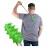 Cactus Scratcher Extendable Big Stick Back Scratcher - Extends 29 Long Double Sided Retractable Scratching Tool for Hand, Neck, Head, and Body - Universal Gift for Family, Pets, and Friends, Green