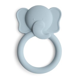 mushie Silicone Baby Teether Toy | Elephant