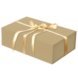 Luxury Large Gift Box 13.8x9x4.3 Storage Box Ribbon Magnetic Closure for Luxury Packaging Box for Mother\'s Day, Birthdays, Bridal Gifts,Weddings