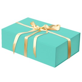 Luxury Large Gift Box 13.8x9x4.3 Storage Box Ribbon Magnetic Closure for Luxury Packaging Box for Mother\'s Day, Birthdays, Bridal Gifts,Weddings