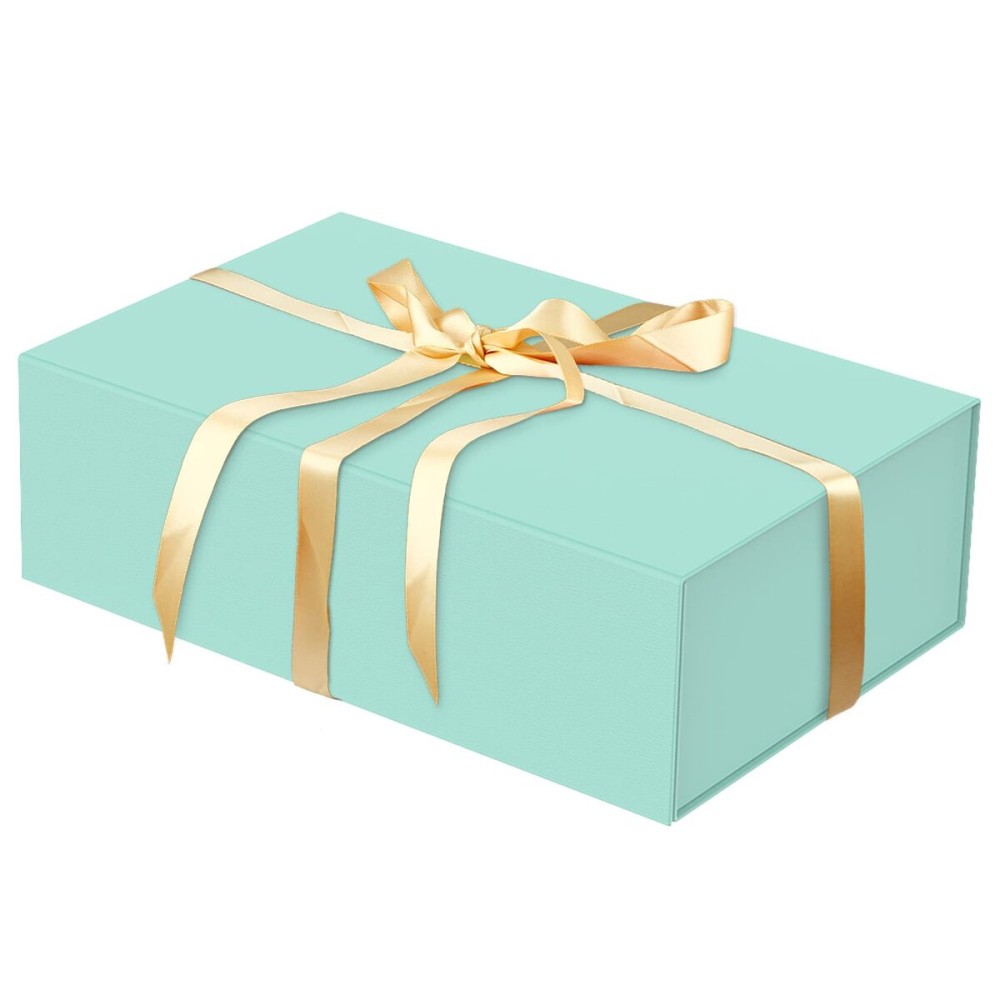 HavrePac Luxury Large Gift Box 13.8x9x4.3 Storage Box Ribbon Magnetic Closure for Luxury Packaging Box for Mother\'s Day, Birthdays, Bridal Gifts,Weddings