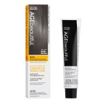 AGE beautiful Permanent Hair Color Dye Liqui Creme | 100% Gray Coverage | Anti-Aging Haircolor | Biotin for Thicker, Fuller Hair | Professional Salon Coloring | 8AA Double Ash