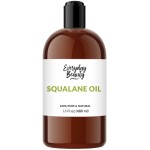 Squalane Oil - 100% Pure & Natural Plant Derived Facial Oil 16oz Bulk - Cold Pressed and Unrefined Premium Grade Multipurpose Moisturizing Oil For Skin and Hair