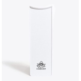 Cooboard Authentic XXL White Balayage Board with Teeth | Original Highlighting Paddle | Easy to Clean, Sturdy, Lightweight