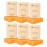 Aspen Kay Naturals Turmeric Soap for Face & Body - With Organic Shea Butter, Chamomile & Calendula - Gentle Turmeric Face Wash, All Skin Types, Made in USA (6 pack)