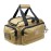 Exos Tactical Range Bag - Medium Size Range Bag for Shooting - Gun Case for Handguns, Ammo Storage, Tactical Backpack, Molle Webbing, Free Subdued USA Patch, Designed in the USA (Coyote Tan)