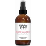 Rose Water Facial Toner - Alcohol-Free Vegan All Natural Refreshing Spray Mist for Face and Hair - Uplifts, Calming & Soothing for All Skin Types 8oz with Fine Mist Cap