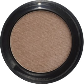Pure Ziva Brown Silver Shimmering Metallic Chocolate Brown Dark Bronze Pressed Powder Single Vegan Eyeshadow; Talc, Paraben & Cruelty Free