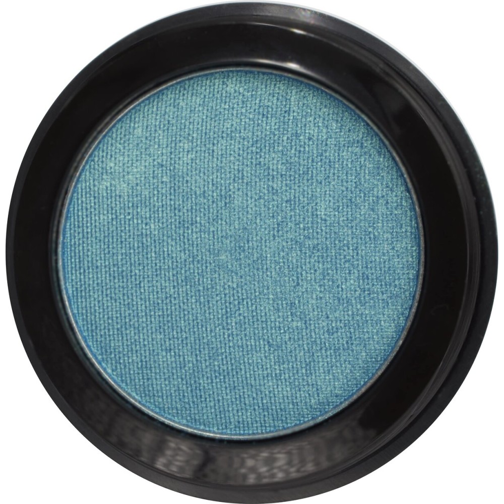 Pure Ziva Caribbean Sea Shimmering Turquoise Teal Green Blue Ocean Pressed Powder Single Vegan Eyeshadow; Talc, Paraben & Cruelty Free