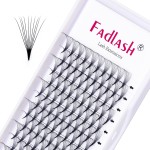 Premade Fans Eyelash Extensions 3D to 20D Pro Point Volume Lash Extensions With Pre Made Fans (10D-0.07C, 11mm)