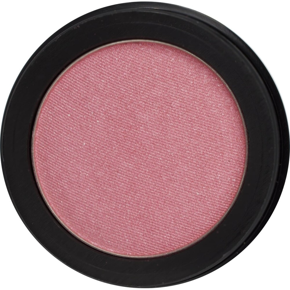 Pure Ziva Pink Diamond Shimmering Rose Pressed Powder Single Vegan Eyeshadow; Talc, Paraben & Cruelty Free