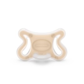 Suavinex Zero Zero Silicone Baby Pacifier w/SX Pro Physiological Pacifier Nipple (6-18M), Fair