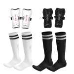 AITUSI Soccer Shin Guards for Kids Youth, Shin Pads and Long Soccer Socks for 3-15 Years Old Boys Girls Toddler Children Teenagers, Soccer Equipment for Football Games