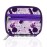 Serfeymi Weekly Travel Pill Organizer Pill Case for Purse with Removable 7 Day Pill Box, Fashionable Travel Medicine Organizer Pill Container for Medicine, Vitamin - Purple 02