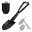 24 Larger Folding Shovel, High Carbon Steel Collapsible Shovel for Camping, Hiking, Digging, Backpacking, Sawing, Car Emergency, Portable Lightweight Survival Snow Shovel, Entrenching Tool
