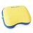 Ballast Beach Pillow - Comfy, Durable & Compact, Stays Put on Windy Beaches with Patented Sand Pouch, Inflatable Pillow for Beaches, Pools, Camping, Festivals and Travel (Sunshine Yellow)