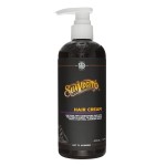 Suavecito Hair Cream Pump Bottle Medium Shine All Day Light Hold (16 oz)