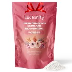 Locsanity Dreadlock Hair Scalp Detox - Deep Clean Dreadlock Powder, Cleansing Conditioner - Natural Hair Cleanser for Build Up - ACV Alternative, Loc Care and Maintenance Products