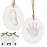 Baby Hand and Footprint Kit Girls, Boys - Personalized Babys First Christmas Ornament Kit, Newborn Christmas Gifts for New Mom, Cute Shower Gifts, Easy to Use Handprint Ornaments (Multi-Colored)