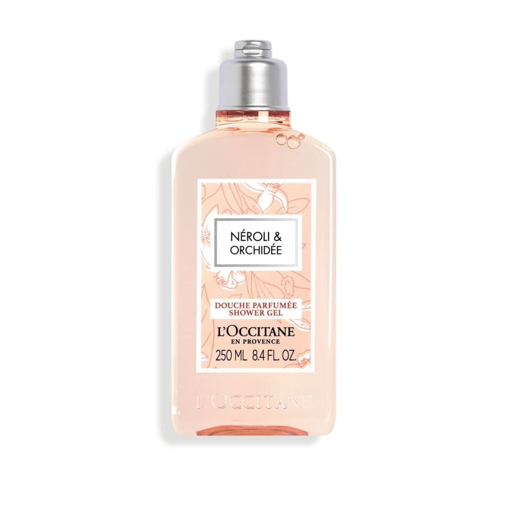 L\'OCCITANE L\'OCCITANE Neroli & Orchidee Shower Gel: Enchanting Floral Scent, Cleansing, Vegan, With Orange Blossom, With Moisturizing Glycerin