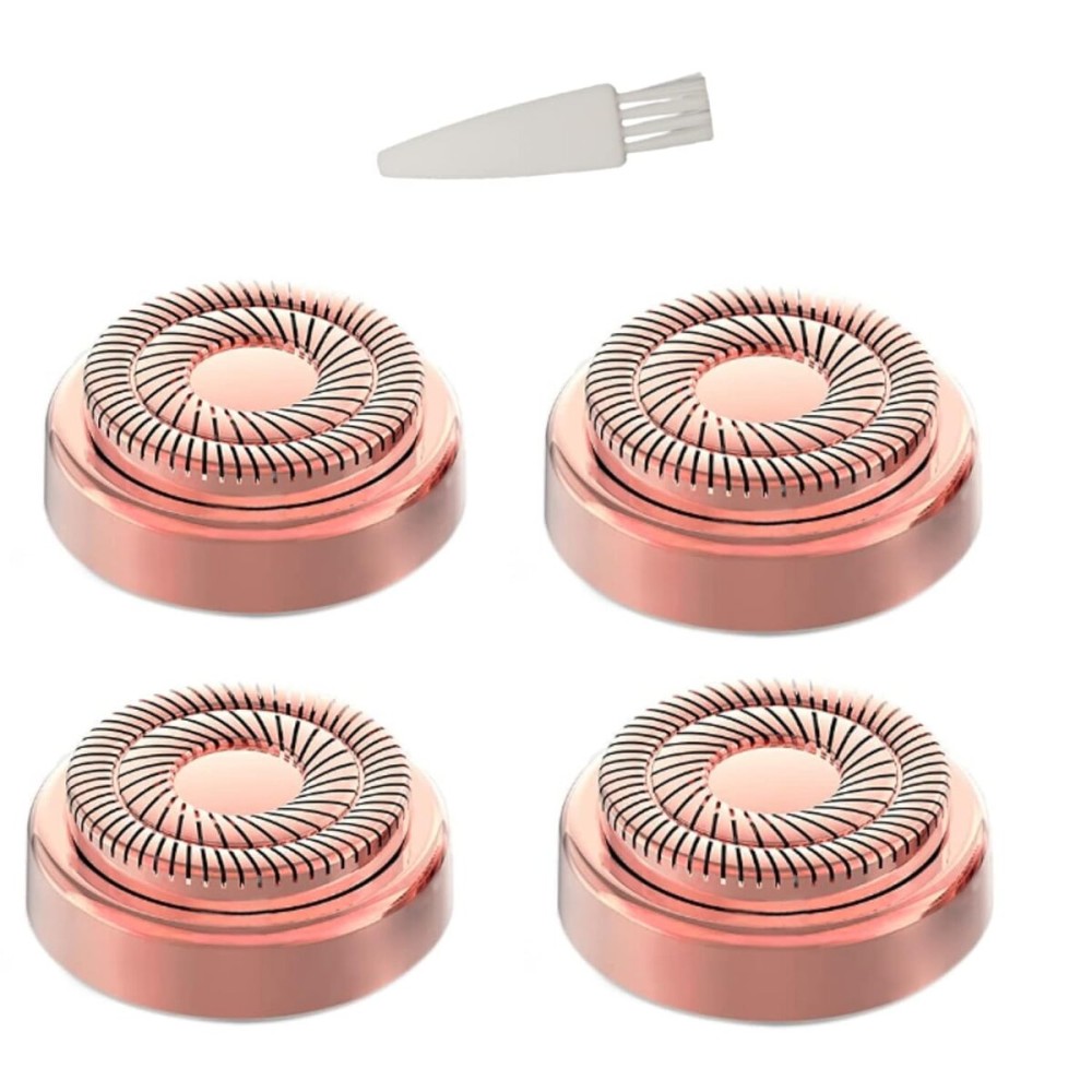 for Finishing Touch Replacement Heads Flawless Facial Hair Remover Gen 2,Double Halo Painless and Smooth (4PCS, GEN 2)