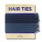 HAVHAF Knotted Men\'s Hair Ties - 8pcs (Thin, Denim) - No Damage Crease Breakage Bun Hair Tie For Men with Long, Curly, Thick Hair