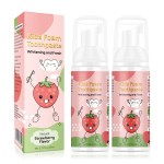 Foam Toothpaste Kids, Kids Foam Toothpaste with Low Fluoride, Toddler Toothpaste and Mouthwash for Dental Care for U-Shape Electric Toothbrush for Children for 3 and Up