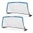 RUNBOW 6x4 ft Portable Kids Soccer Goal for Backyard Practice Soccer Net with Carry Bag (6x4 FT, 1 Pack, Grey Blue)