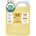 Organic Vitamin E Oil Bulk - 32oz USDA Certified 100% All Natural Plant Based - Light and Unscented Great for Scars After Surgery - For Face, Skin and Nails - Anti-Aging, Reduce Appearance of Wrinkles