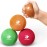 Serenilite 3 Ball Bundle Green, Orange, Red - Stress Balls, Anxiety Relief Items, Grip Strength Trainer, Meditation Accessories, Physical Therapy Equipment, Fidget Ball, Stress Balls for Adults