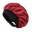 Hat Hut Satin Bonnet Silk Bonnet Sleep Cap for Women Hair Bonnet for Curly Natural Hair Sleeping Adjustable Wide Band Double Layer (Burgundy)