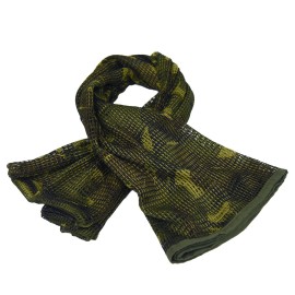 HYOUT Tactical Military Neck Scarves Woodland Camo Scarf Sniper Veil Desert Shemagh for Wargame Outdoor Sports