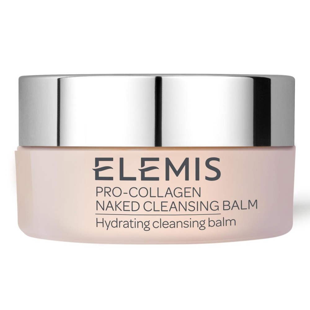 ELEMIS Pro-Collagen Cleansing Balm Waterproof Makeup Remover 100g, Dissolves Makeup, Melts From Balm to Milky Lather, Hydrating Facial Cleanser