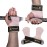 MANUEKLEAR Gym Straps, Double Leather Lifting Straps for Men Deadlift with Cushion Wrist Loop, Gym Lifting Wrist Wraps for Weightlifting