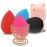 Makeup Sponge Holder Set,Makeup Blending Sponge Storage Drying Rack and Cute Silicon Sponge Carrying Travel Case with 4 Pieces Makeup Sponge Egg for Liquid and Powder
