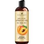 Handcraft Blends Apricot Kernel Oil - Cold-Pressed 8 Fl Oz - 100% Pure and Natural - Premium Grade Carrier Oil for Skin and Hair - Hair and Body - Massage - Hexane-Free