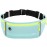 USHAKE Slim Running Belt, Workout Fanny Pack for Men Women,Exercise Waist Pack for Apple iPhone Holder, Runner Belt for Running Walking Cycling Camping Gym Mint blue